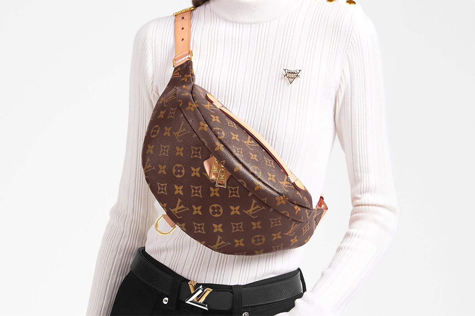 Louis Vuitton Bumbag Fanny Pack Monogram Brown  The Luxury Shopper